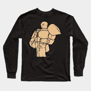 Knight Paladin (Desert): A Fantasy Design Long Sleeve T-Shirt